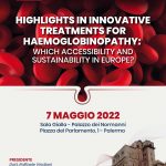 03 MAGGIO 2022: CONVEGNO MEDICO-SCIENTIFICO SULLA TERAPIA GENICA IL 7 MAGGIO A PALERMO IN ASSEMBLEA REGIONALE SICILIANA
